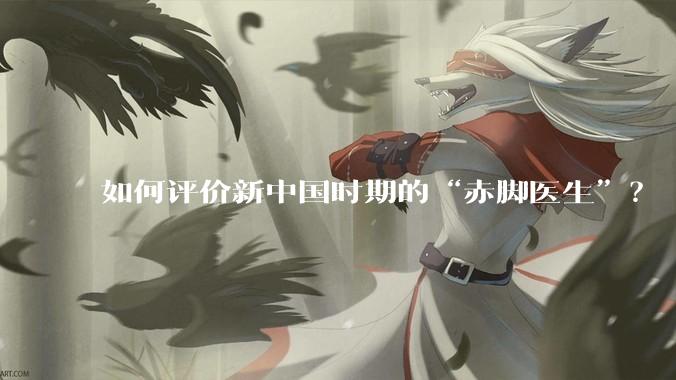 如何评价新中国时期的“赤脚医生”？